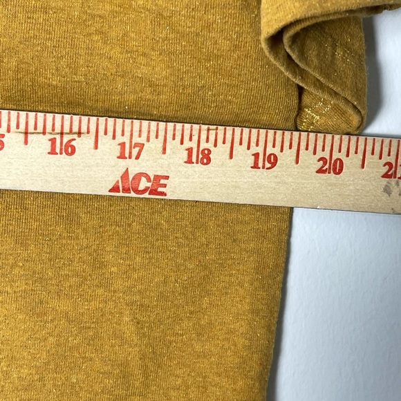 Patagonia Graphic T-Shirt Responsibili-Tee‎ Short Sleeve Crew Neck Yellow XSmall - Picture 5 of 8